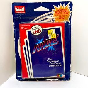 Vintage 1983 RAGE Card Game Makers of UNO